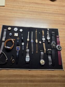 22 watches  for sale  nedds work  some battery