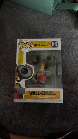 Wall-e with fire extinguisher