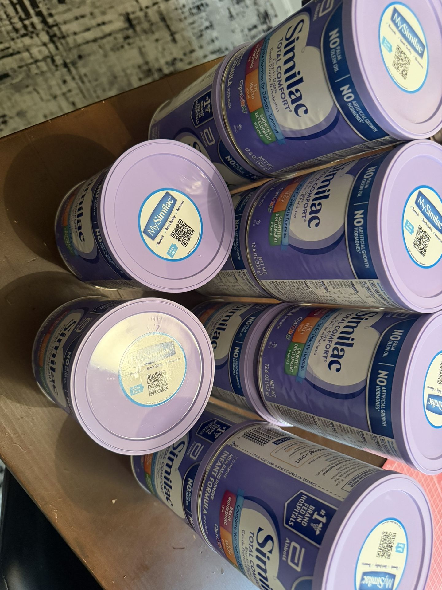 10 Cans Similac