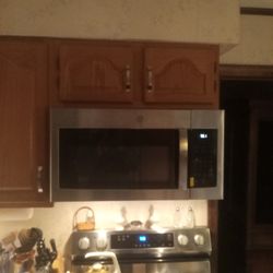 GE Stainless Steel Microwave Brand New 30 In Wide 15 In Deep 16 In High Best Offer