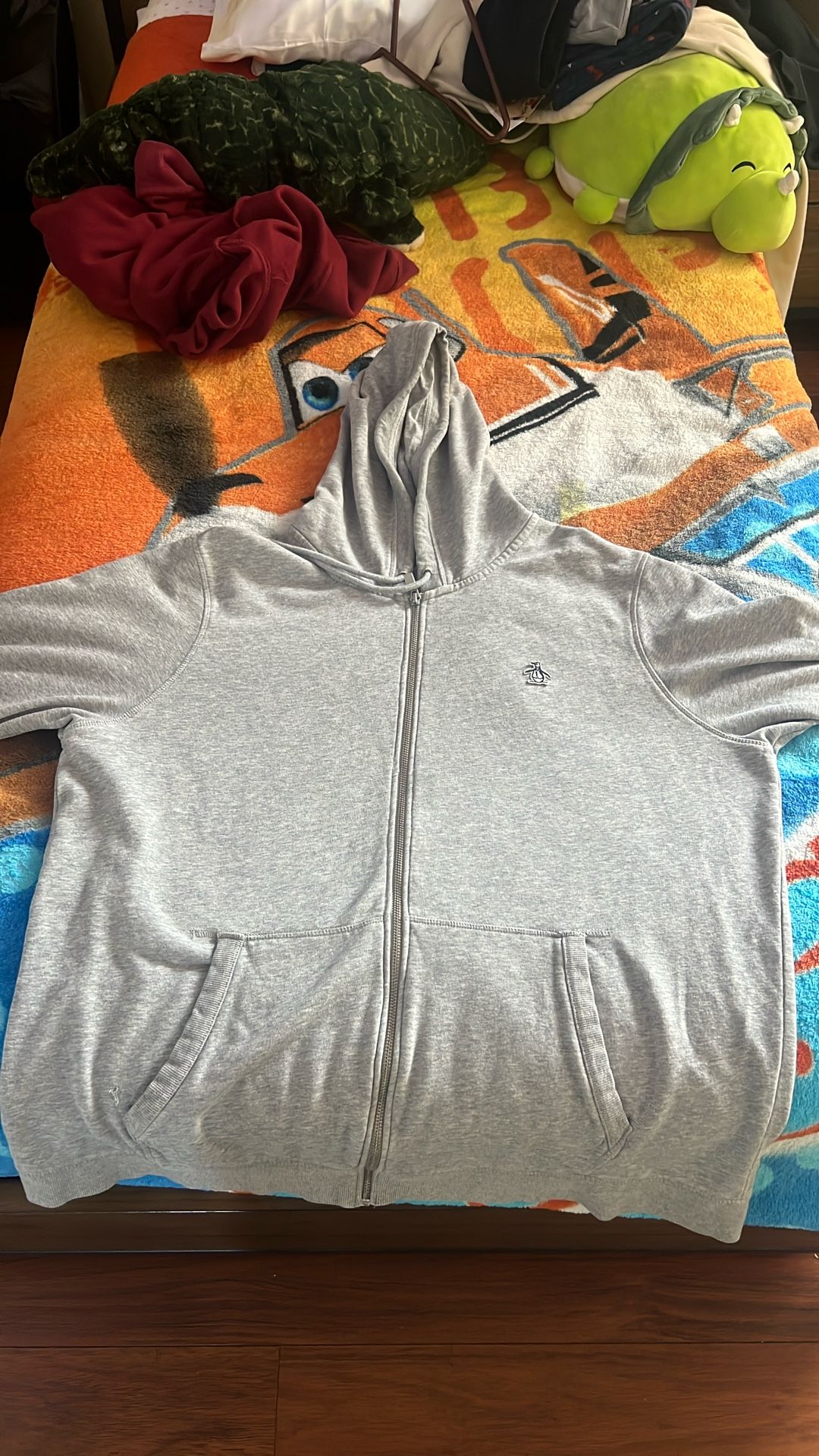 Penguin Jacket Zip Up Hoodie XXL