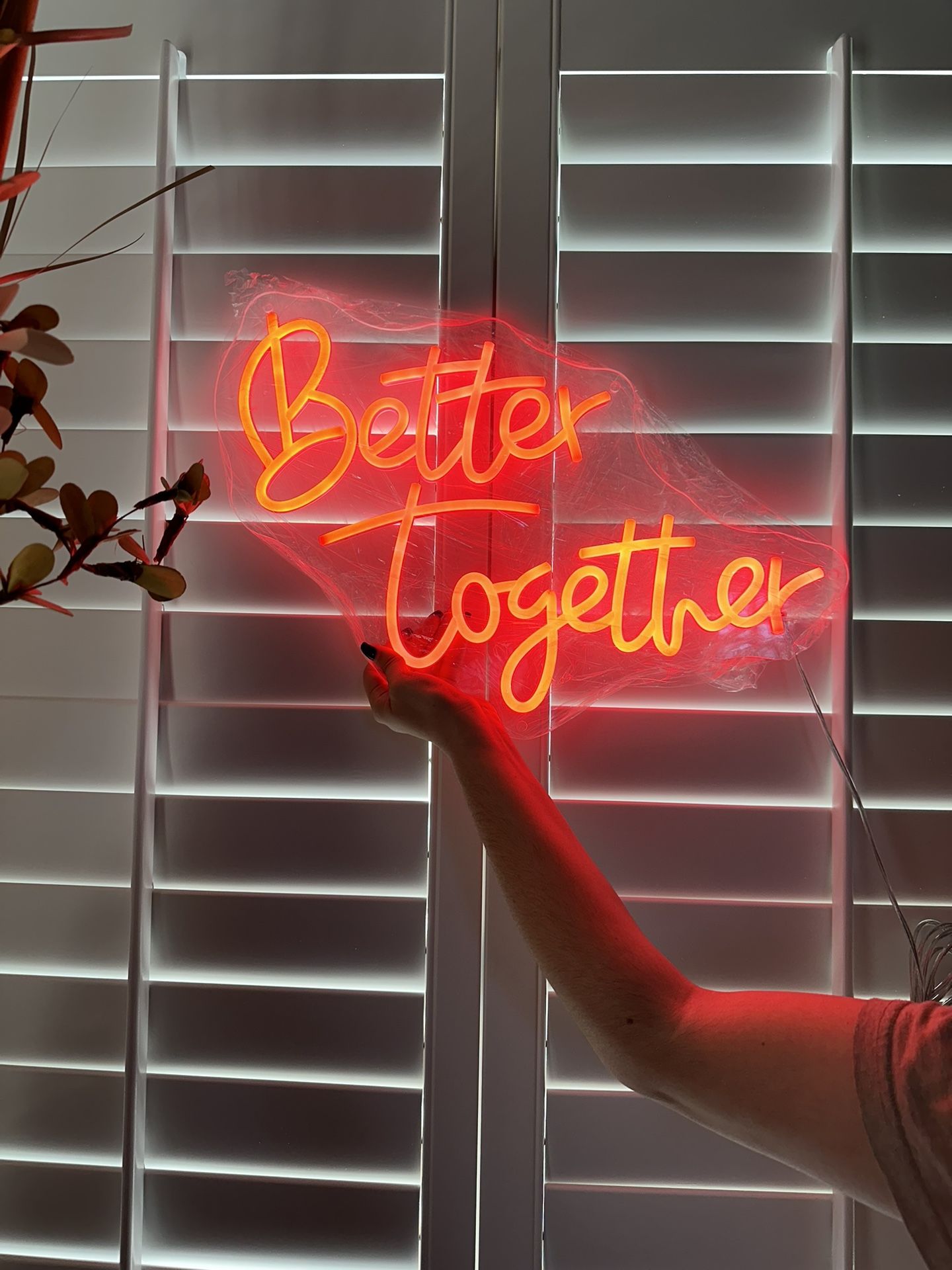 Neon Sign Better Together