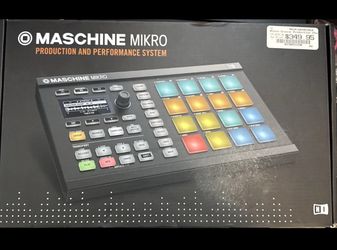 Maschine Mikro Music Production Device Never Used with Box