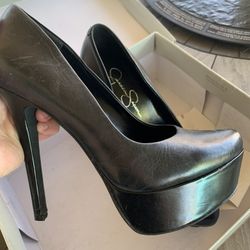Jessica Simpson Black Heels