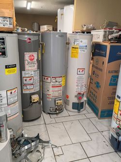 Water heaters boilers 30 gallon 40 gallons 50 gallons