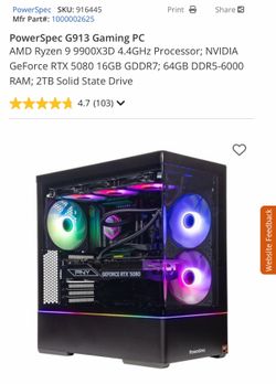 Rtx 5080 gaming pc