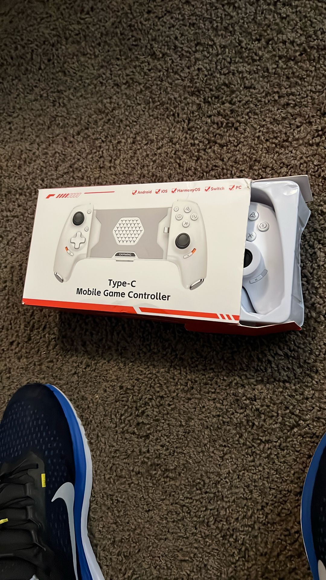 Type C Mobile Game Controller