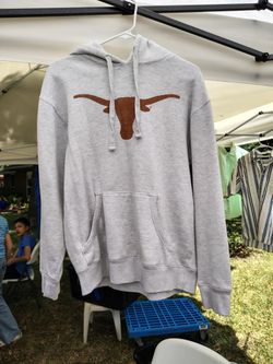 Knights Apparel grey Texas Longhorns hoodie Size M