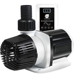Orlushy DC-5000 Silent Swirl Controllable DC aquarium Pump 40W 1320GPH-marine wavemaker return pump with sine wave Controller for salt/Freshwater cora