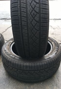 18” 2 used tires 235/55R18