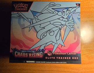 Chaos Rising Pokemon Center Elite Trainer Box