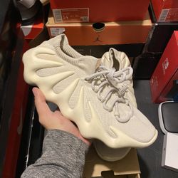 Adidas Yeezy 450 Cloud White size 10.5 USED But Clean