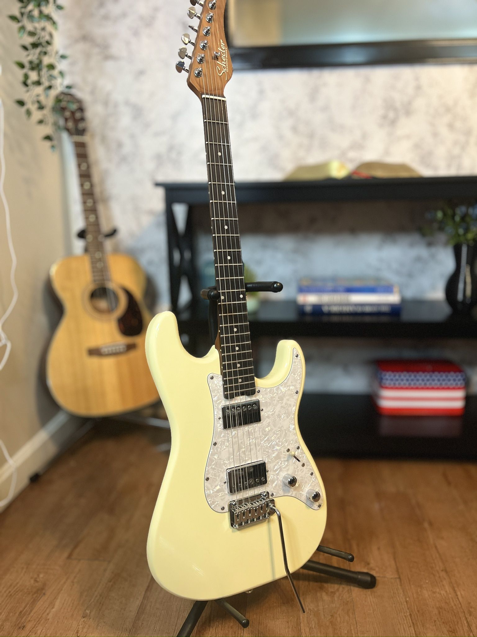 SCHECTER JACK FOWLER TRADITIONAL IVORY WHITE 2022