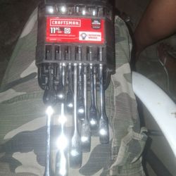 Craftsman  11 Piece Ratchet Wrenches