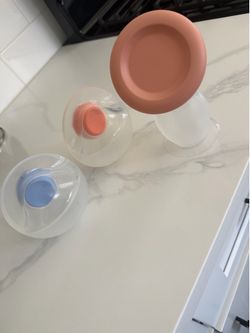 Boon & silicone breast pump milk collector
