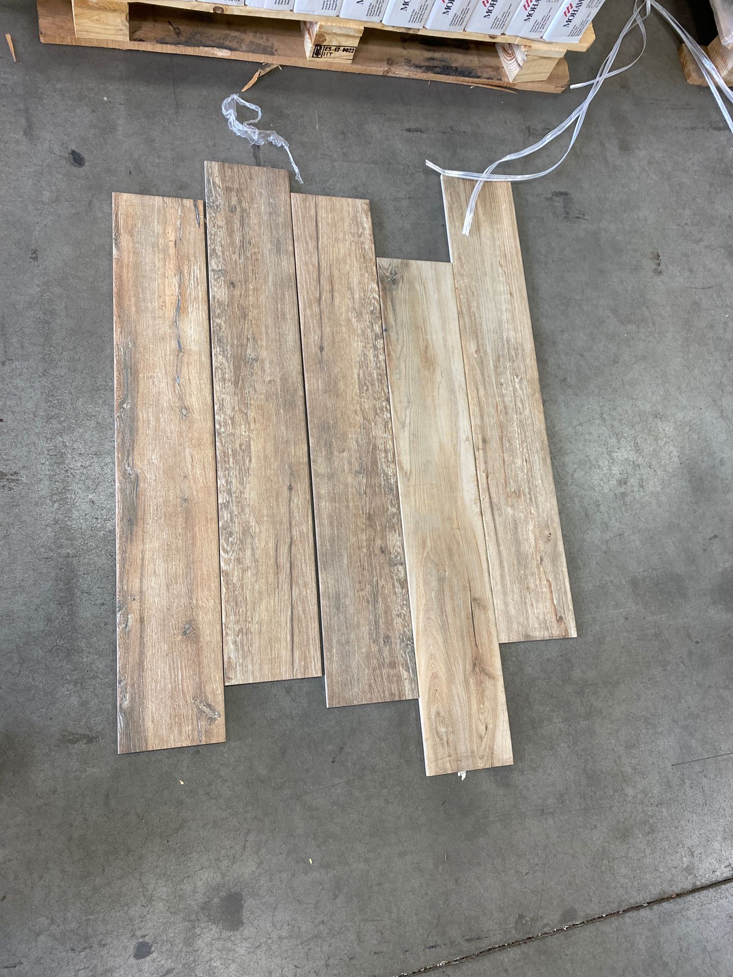 Wood look tile porcelain $1.79 sf