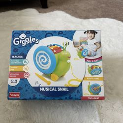 Musical Snail Toy For Kids