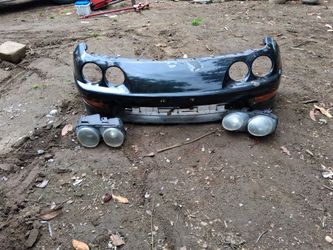 1997 to 2001  Acura integra front bumper and headlight