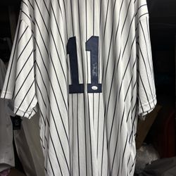 Brett Gardner Signed Jersey With Jsa