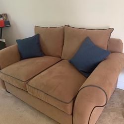 2 Seater Suede Couch