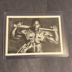 Bo Jackson Oddball Promo Baseball/Football