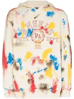 Palm Angels Painted College Hoodie ( Medium )
