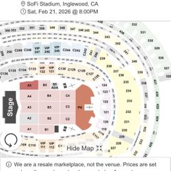 Los Bukis Sabado Piso Fila 9