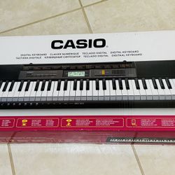Casio Piano Keyboard , Stand And Pedal