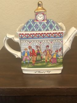 Sadler Teapot “A Round Of Golf”