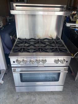 36” bluestar range platinum series