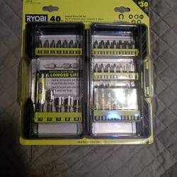 40pcs Ryobi Impact Drill Bit Set