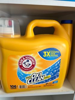 Arm & Hammer Plus OxiClean Laundry Detergent 138 oz