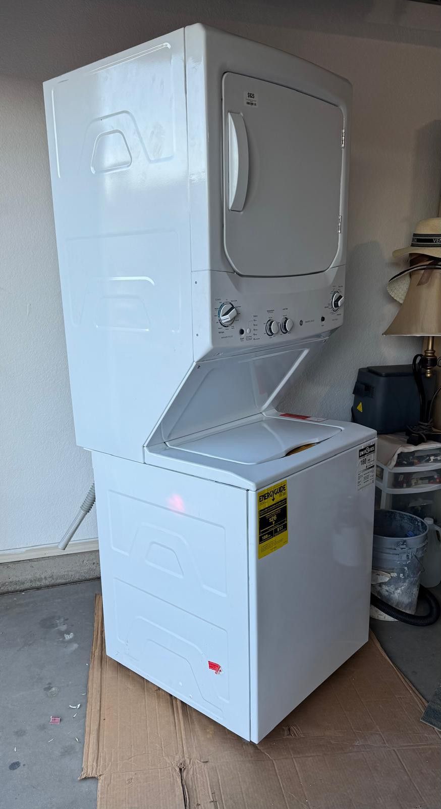 New gas powered washer/dryer machine