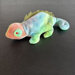 TY Beanie Baby Iguana Named Iggy Missing Tag 
