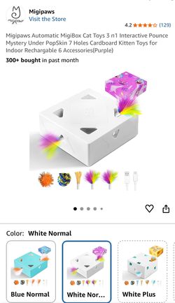 Migipaws Automatic MigiBox Cat Toys