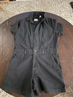 Size small Black Levi’s One Piece Romper