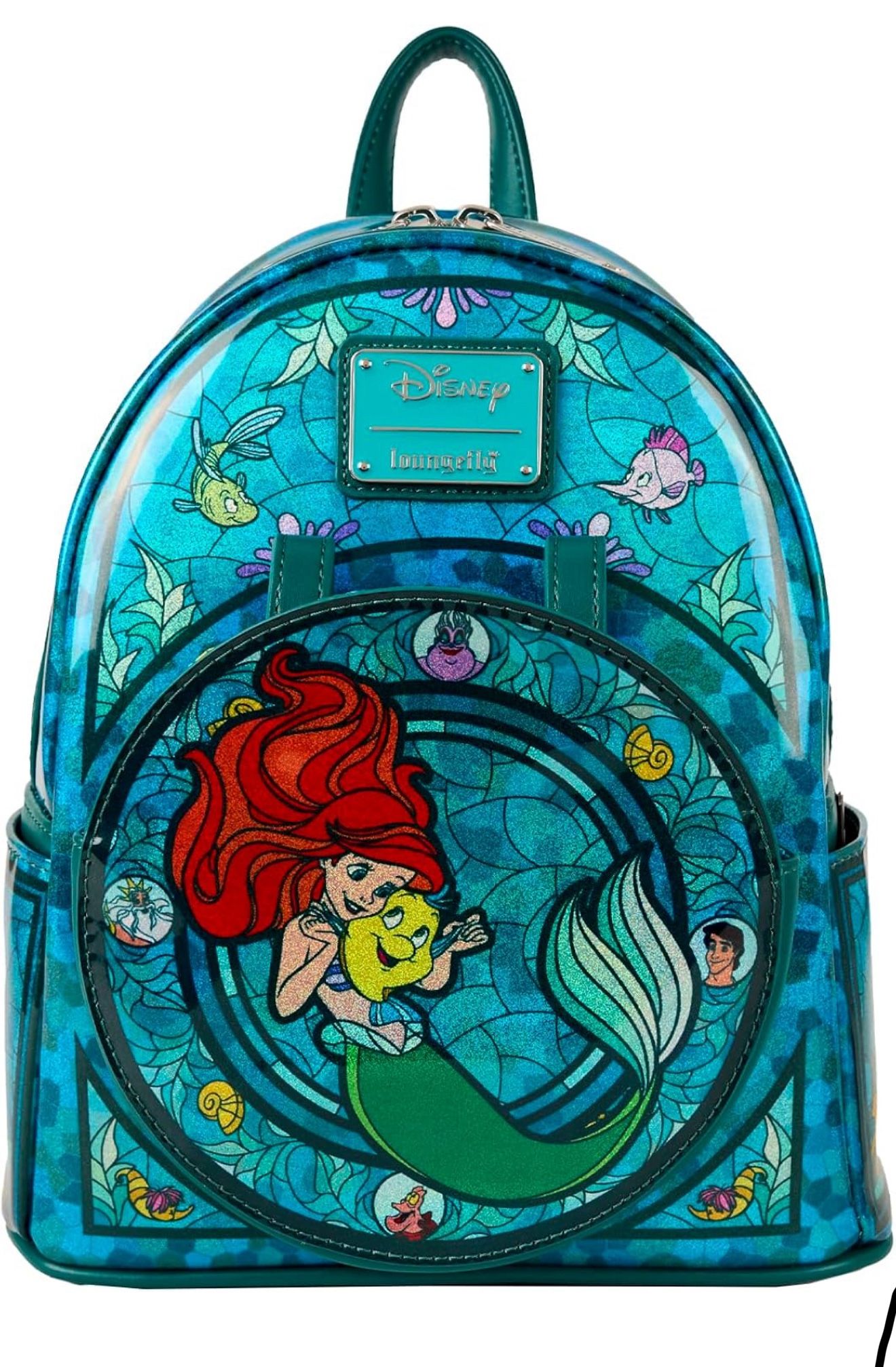 Loungefly Disney Princess Stained Glass Collection: Little Mermaid