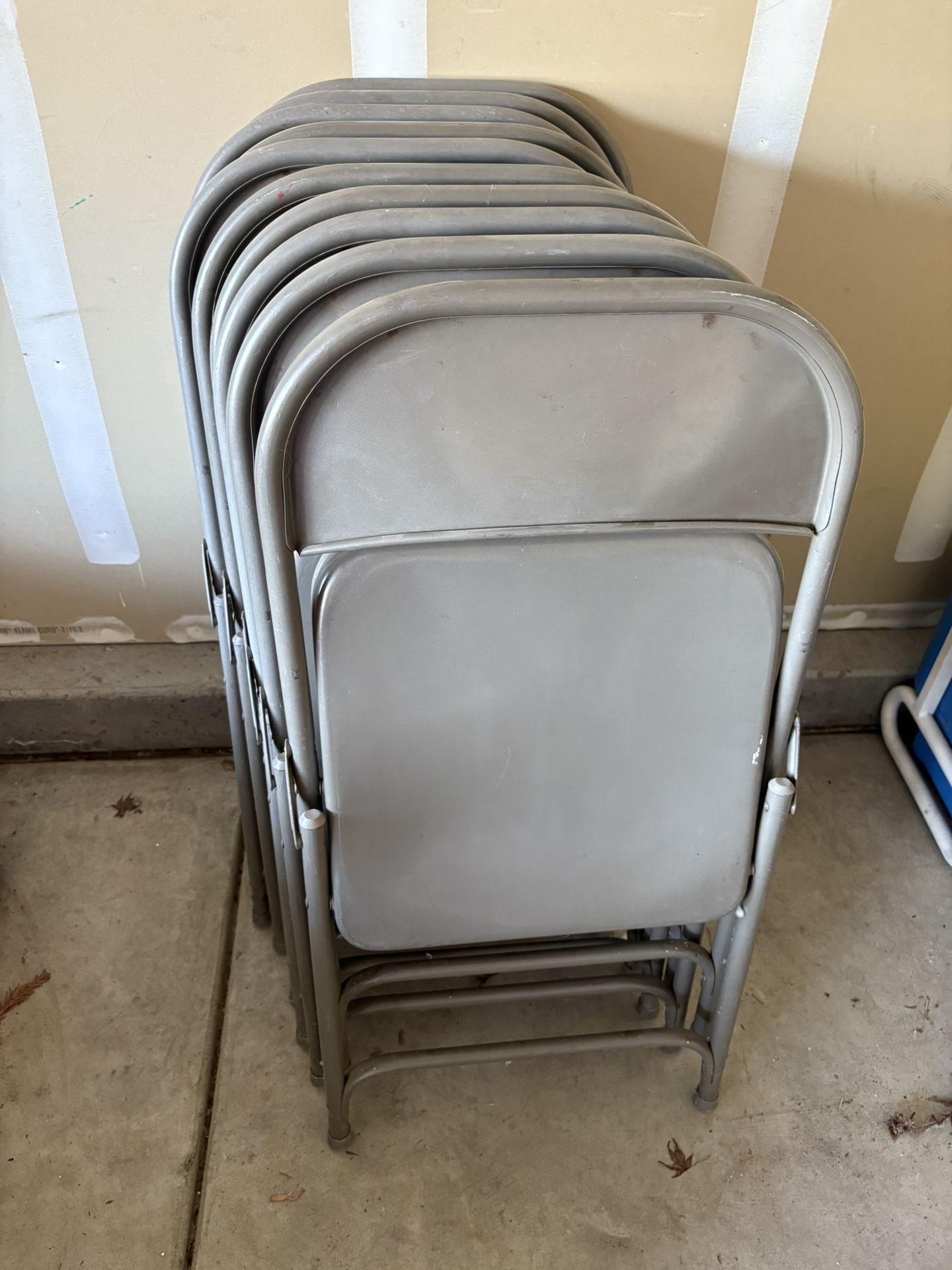 10 Aluminum Chairs