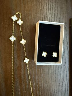 Necklace and Earrings 