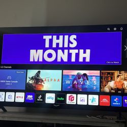 LG TV 75incb  Smart Tv 4k