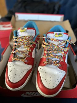 Nike Dunks “ Fruity Pebbles “ Lebron Edition “