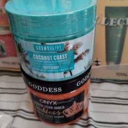 Body Scrubs 10.00 Each 
