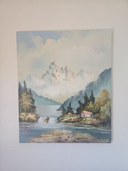 Original Painting - Mountainscape