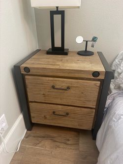 Nightstand + matching dresser & bedframe