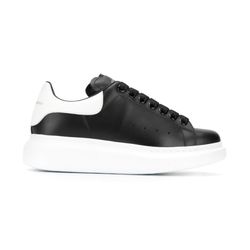 Alexander McQueen Leather exaggerated-sole sneakers