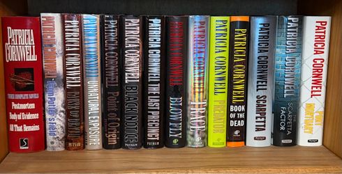 Patricia Cornwell Hardcover Book Collection