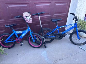 Two bikes one scooter