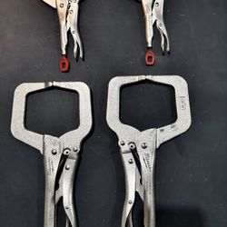 Milwaukee Clamps Set Of 4