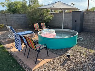 Stock Tank Cowboy Pool