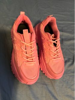 All Pink Chunky Trail Sneakers - Women’s Size